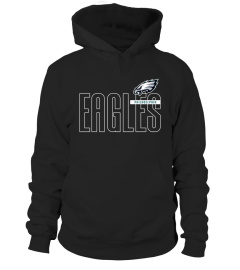 Philadelphia Eagles Midnight Green Performance Team Pullover Hoodie