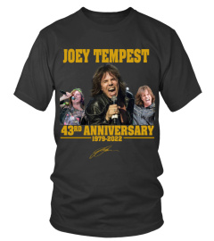 JOEY TEMPEST 43RD ANNIVERSARY