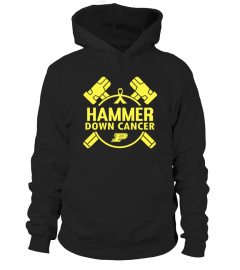 Purdue Boilermakers Champion Hammer Down Cancer T-Shirt