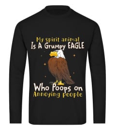 My Spirit Animal Is A Grumpy Eagle