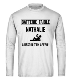 Batterie faible Nathalie a besoin d'un apéro ! - Edition Limitée