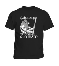 Gaindalf You Shall Not Fast T Shirts