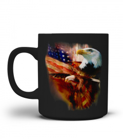 American Flag Wings Eagle