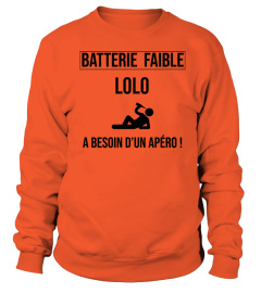 Batterie faible Lolo a besoin d'un apéro ! - Edition Limitée