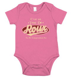 C'Est Un Truc De Roux Tu Ne Comprendrais Pas T-Shirt Avec Nom Personnalisé
