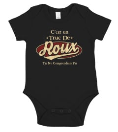 C'Est Un Truc De Roux Tu Ne Comprendrais Pas T-Shirt Avec Nom Personnalisé