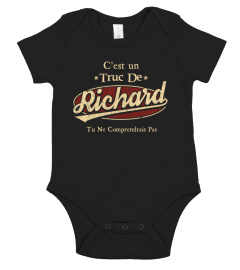 C'Est Un Truc De Richard Tu Ne Comprendrais Pas T-Shirt Avec Nom Personnalisé