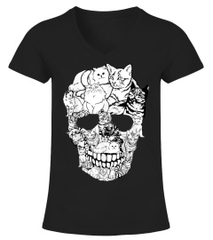 Kitty Skeleton Halloween Costume Skull Cat