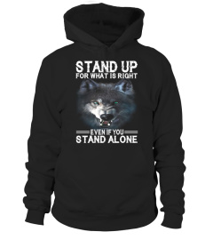 Stand Up For What Is Right Wolf