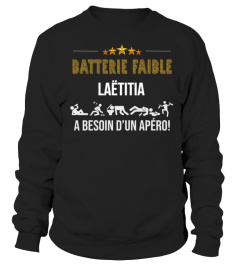 Batterie faible Laëtitia a besoin d'un apéro! - Edition Limitée