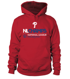 Philadelphia Phillies Red 2022 National League Champions T-Shirt