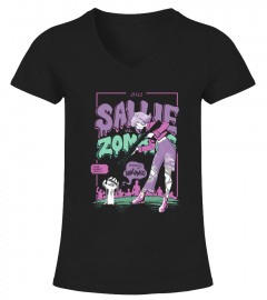 Shocktober Sallie Vs Zombie T Shirt