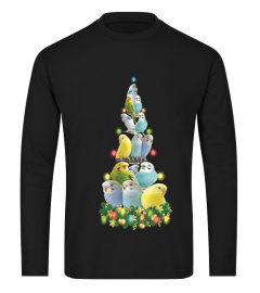 CHRISTMAS TEES FOR BUDGIE LOVER