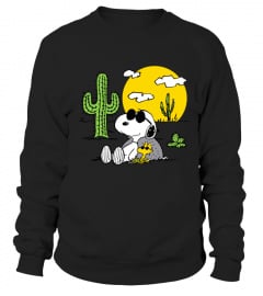 Peanuts - Summer - Snoopy &amp; Woodstock Desert Premium T-Shirt