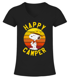 Peanuts Happy Camper Snoopy T-Shirt