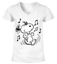 Peanuts - Snoopy Dancing - Women s Short Sleeve Graphic T-Shirt