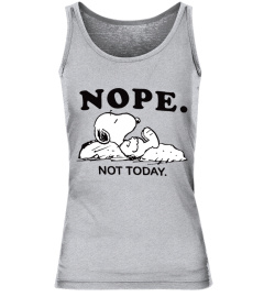 Peanuts Men s Snoopy Nope. Not Today. T-Shirt