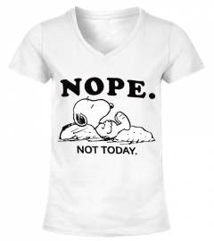 Peanuts Men s Snoopy Nope. Not Today. T-Shirt