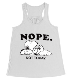 Peanuts Men s Snoopy Nope. Not Today. T-Shirt