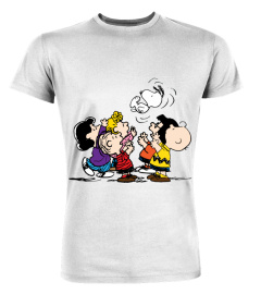 Peanuts Boys 4 Pack T-Shirts - Snoopy, Charlie Brown &amp; Woodstock