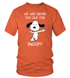 We are never too old for Snoopy