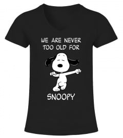 We are never too old for Snoopy