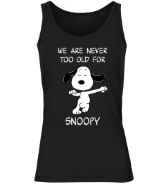 We are never too old for Snoopy