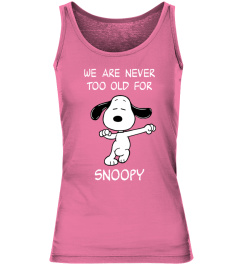 We are never too old for Snoopy