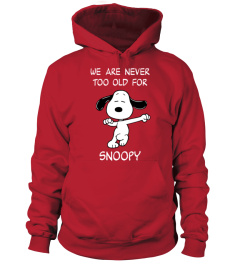 We are never too old for Snoopy