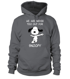 We are never too old for Snoopy