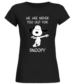 We are never too old for Snoopy