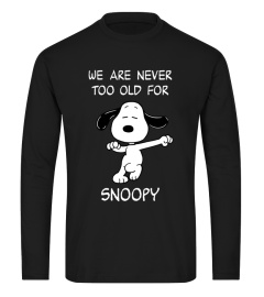 We are never too old for Snoopy