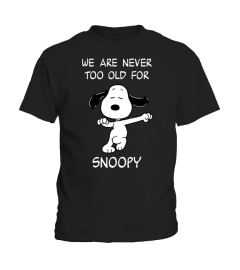We are never too old for Snoopy