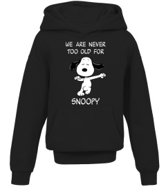 We are never too old for Snoopy