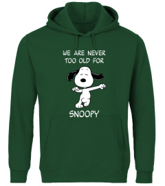 We are never too old for Snoopy