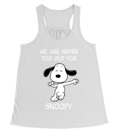 We are never too old for Snoopy