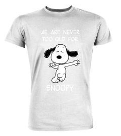 We are never too old for Snoopy