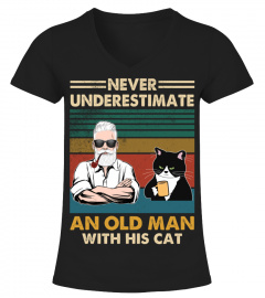 Never underestimate an old man with a cat