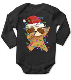 Sloth Dabbing Christmas