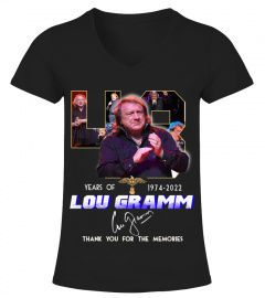 LOU GRAMM 48 YEARS OF 1974-2022