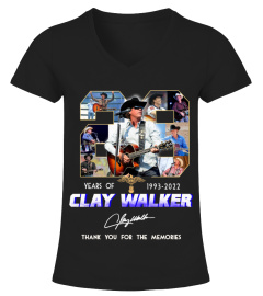 CLAY WALKER 29 YEARS OF 1993-2022
