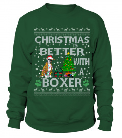Christmas Is Better With A Boxer