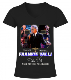 FRANKIE VALLI 69 YEARS OF 1953-2022
