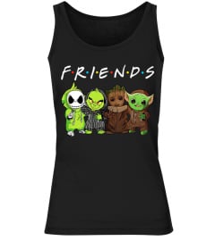 Grinch Groot Jack Skellington Baby Yoda Friends