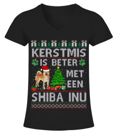 Kerstmis is beter met een Shiba Inu