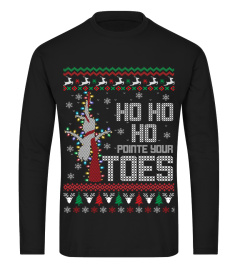 HO HO POINT YOUR TOES