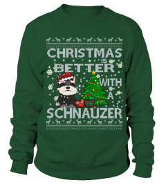 Christmas Is Better With A Schnauzer