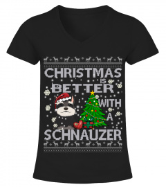 Christmas Is Better With A Schnauzer