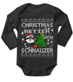 Christmas Is Better With A Schnauzer