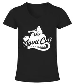 Lovejoy Band Anvil Cat Front Print T-shirt